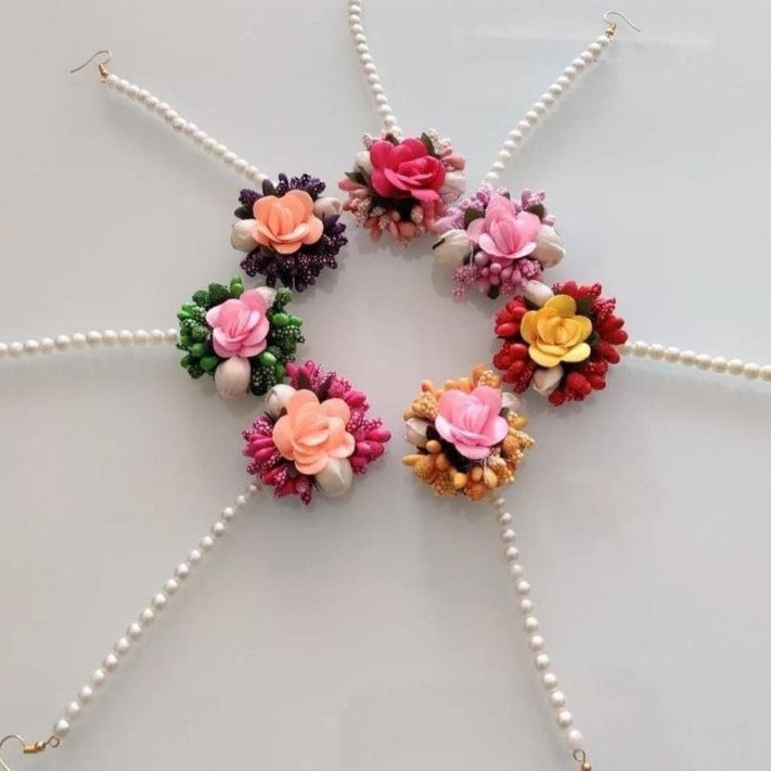 Floral Maang Tikka