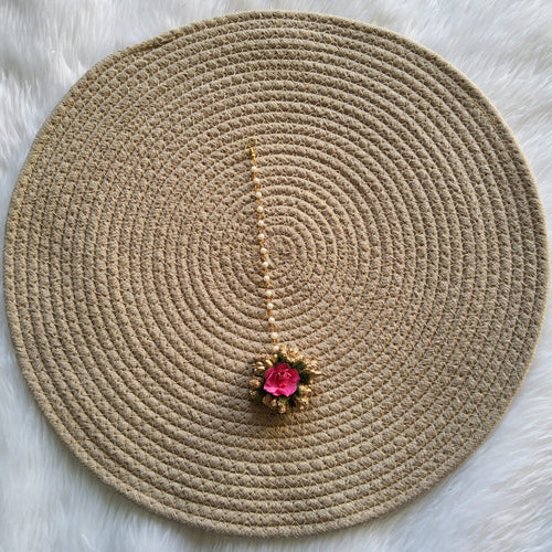 Floral Maang Tikka - For Return Gift